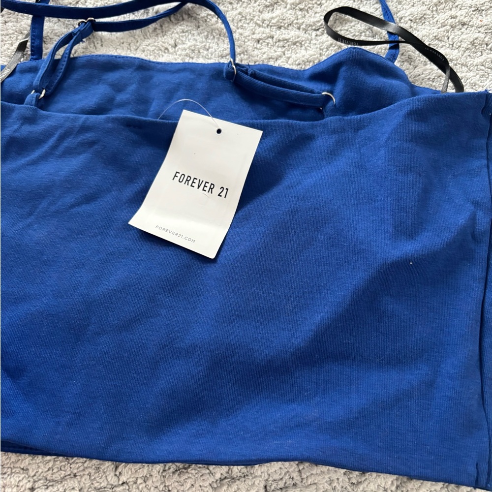 Forever 21 Vibrant Blue Camisole